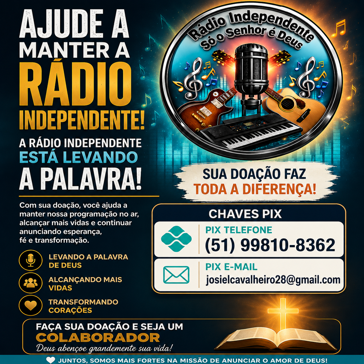 FAÇA SUA DOAÇÃO